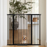 WAOWAO 40.55in pet gate assembly shows quick no-drill setup for tall openings