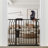 WAOWAO baby gate walk-through design for easy passage and pet containment