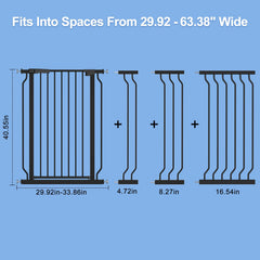 WAOWAO double-lock system ensures secure, child-resistant access.