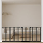 WAOWAO Triple Lock Gate in wide setup demonstrating entry control for families