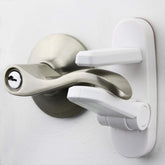 Wappa Baby Door Lever Lock 3-pack mounted on a door shows childproof design and clean finish.