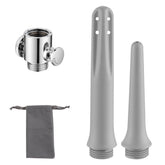 Washever travel enema shower nozzle assembly for gentle, thorough cleansing on the go.