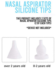 Watolt baby nasal aspirator tips in medical-grade design offer lasting backup
