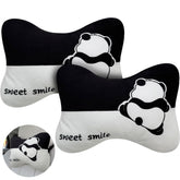 Wayuto panda headrest car clip for secure installation and comfort.