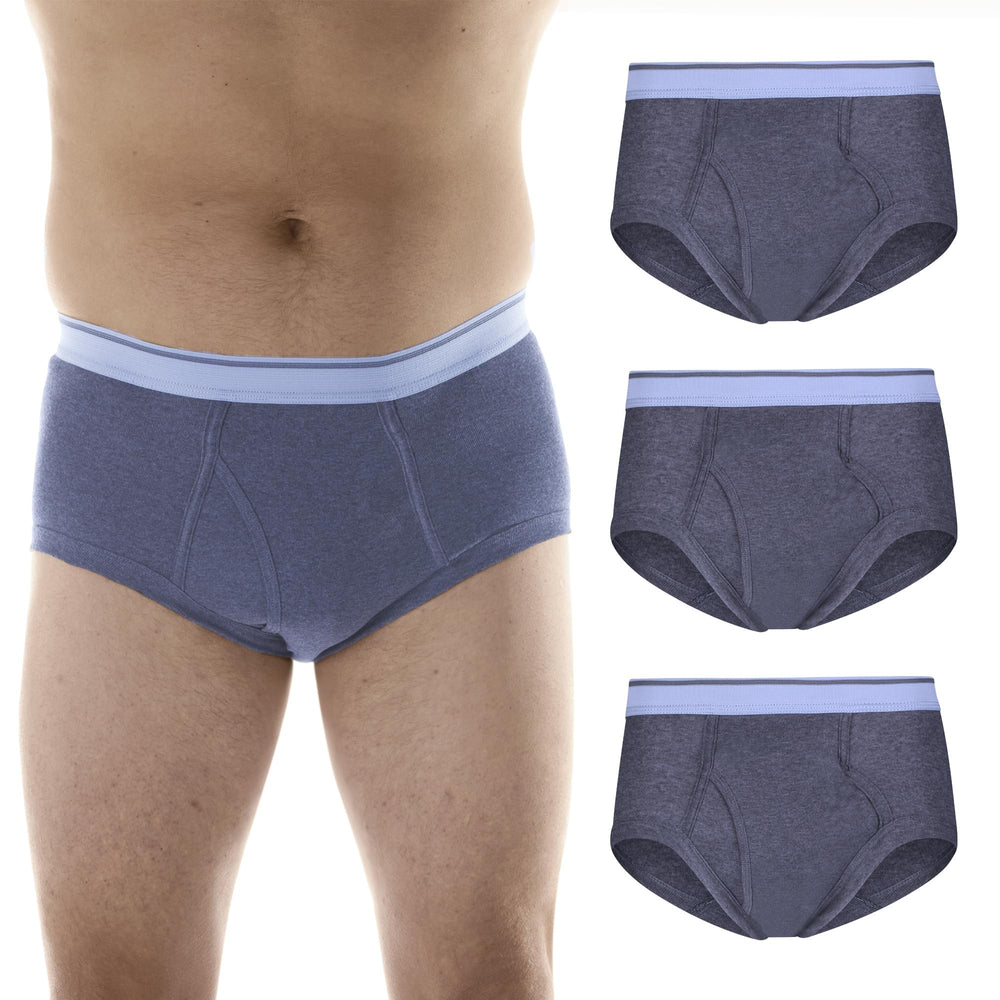Wearever incontinence underwear gray XL pack 3 with discreet absorbent pad for daily protection.