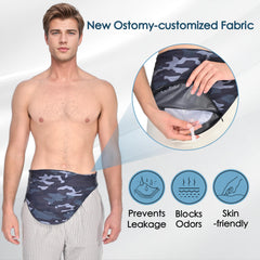 WearWan ostomy belt provides odor-control during activities.