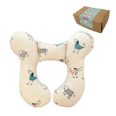 Wedfull baby neck pillow supports head in car seats for safer travel