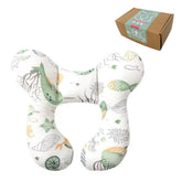 Wedfull Ocean baby neck pillow front view showing ergonomic support