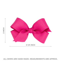 Wee Ones classic grosgrain bow enhances everyday outfits