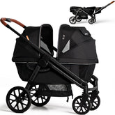 Weego Wagon ultra-light frame 26 lbs for easy family travel.