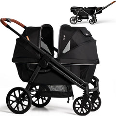 Weego Wagon ultra-light frame 26 lbs for easy family travel.