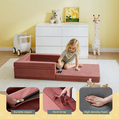 WeeGuruu high-density foam core offers firm support for kids.