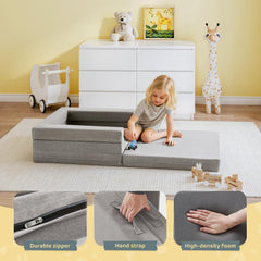 WeeGuruu lounger setup provides a comfy resting spot during quiet time.