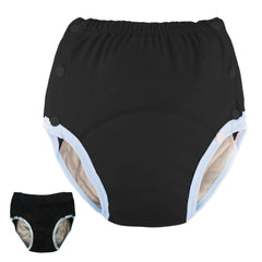 WEEOATAR adult cloth diaper with side buttons for easy wear and removal.
