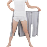 WEEOATAR bedridden pants with side and bottom zippers for easy dressing