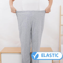 WEEOATAR pants with elastic waist design reduces pressure and slipping