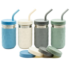 WeeSprout 2-in-1 cups with lids and storage for snack-ready versatility.