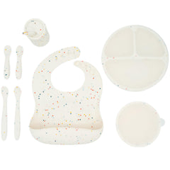 WeeSprout suction bowl with lid steadying self-feeding sessions