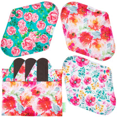 Wegreeco cloth pads in four sizes for customizable comfort and fit.