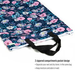 Wegreeco Flower-1 hanging bag ideal for travel and easy storage on doors.