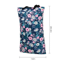Wegreeco Flower-1 two-zippered compartments keep moisture contained.
