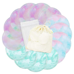 Wegreeco nursing pads pack front showing discreet, absorbent design for leak protection.