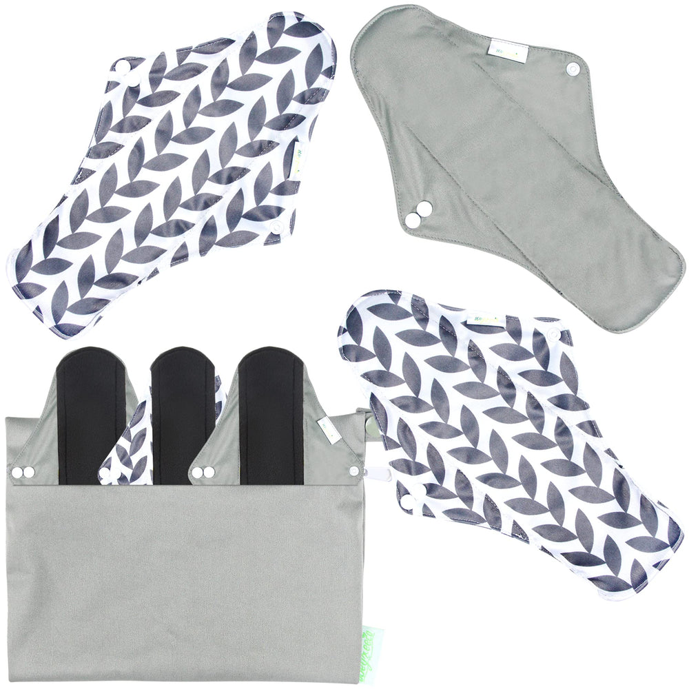 Wegreeco reusable pad with leak-free print for daily comfort
