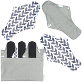 Wegreeco reusable pad with leak-free print for daily comfort