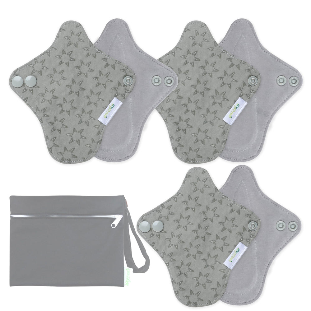 Wegreeco XS size reusable pad shown for compact daily wear