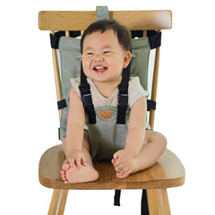Weishuo foldable portable high chair ready for meals away from home