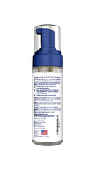 Bathroom scene showing Welmedix 3in1 cleanser used on skin and hair