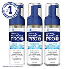 Close-up of Welmedix foam lather for quick skin refresh without water