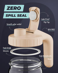WEMOH leakproof seal keeps milk secure during travel and mixing.