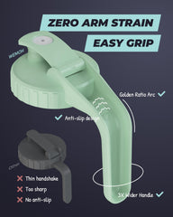 WEMOH leakproof seal keeps milk secure during transport and shake-tested spills.