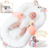 WENDIWAY infant support pillow with adjustable panels offering customizable cradle for supervised use.