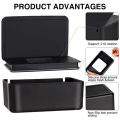 Wenvastree large-capacity wipes dispenser fits most packs