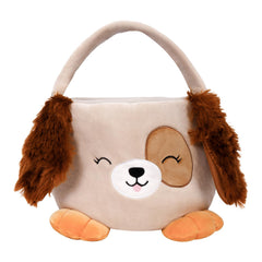 Wepop Easter dog basket with ears for cute egg hunts.