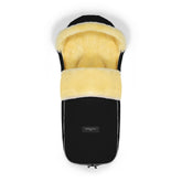 Werner Christ LADIS footmuff with hood for travel buggies keeps little riders warm.
