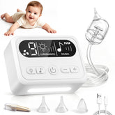 Werusto nasal aspirator for baby in compact design enables portable relief.