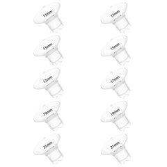 Wevedk flange insert 13mm pull-tab for easy removal and secure fit.