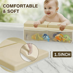 WEXIO elbow-rest with suction cups provides secure tub grip
