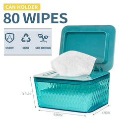 Whiidoom wipe holder designed for one-handed use, convenient when holding a baby.