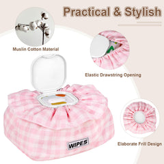 Whiidoom wipe cover easy access over standard wipe packs for quick changes.