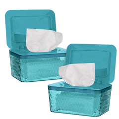 Whiidoom wipes dispenser with a clear view showing remaining wipes for quick refills.
