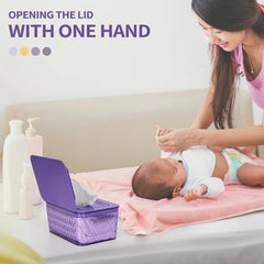 Whiidoom large-capacity case holds at least 80 wipes.