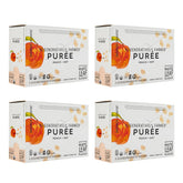 White Leaf Provisions peach-oat pouch for on-the-go toddler snacking.