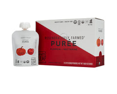 White Leaf Provisions toddler-friendly pouch supports self-feeding practice.