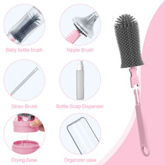 WHNL nipple brush for precise cleaning of bottle nipples.