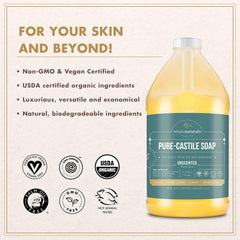 WHOLENATURALS Oil blend highlights gentle, hydrated cleansing.