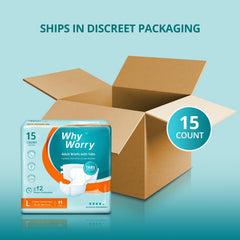 WhyWorry odor-control technology neutralizes odors for daily freshness